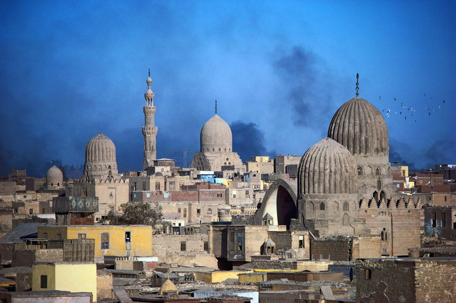 The City of the Dead quarter of Old Cairo, Egypt.