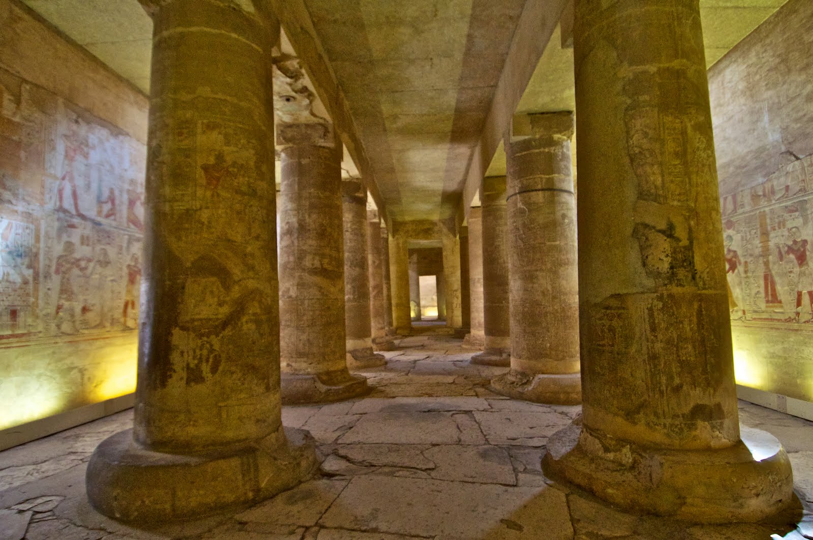 Abydos Egypt Helicopter Temple of Seti I