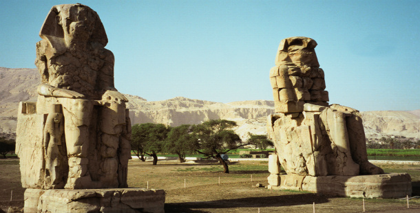 The Colossi of Memnon Statues of Amenhotep III 