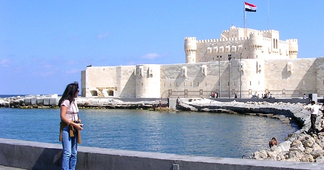 Citadel of Qaitbay in Alexandria Egypt